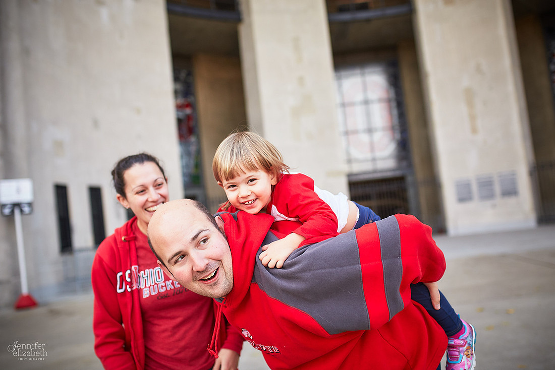The C Family: Fall Portrait Session in Columbus, Ohio