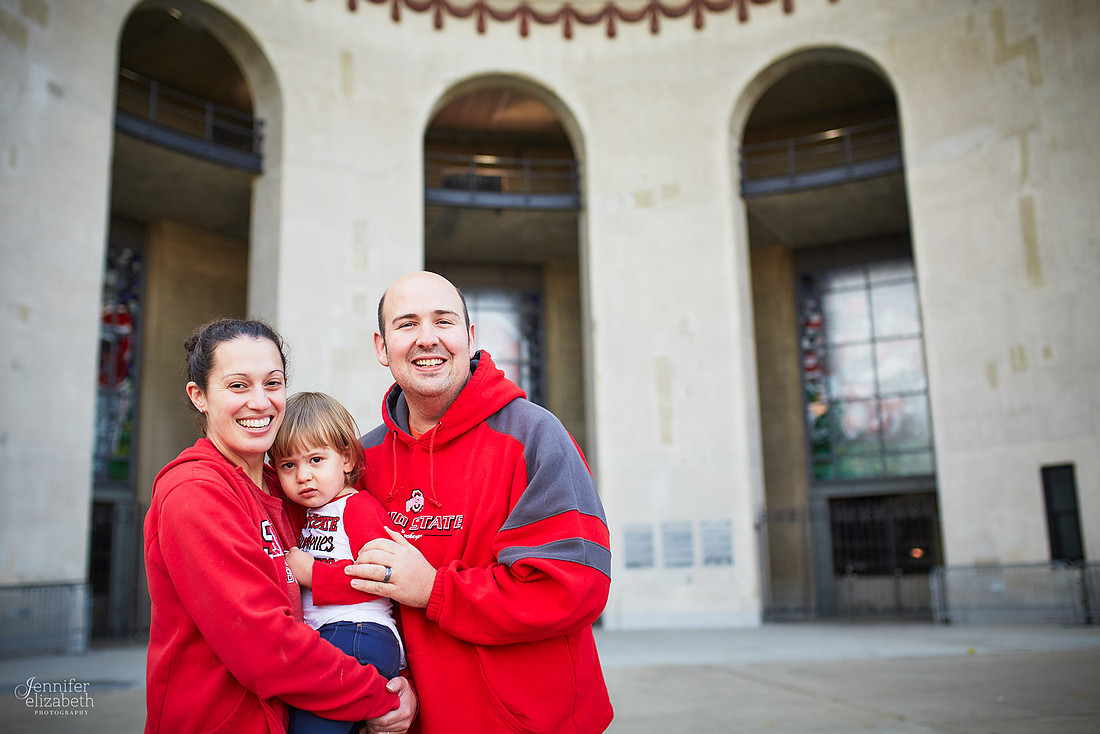 The C Family: Fall Portrait Session in Columbus, Ohio