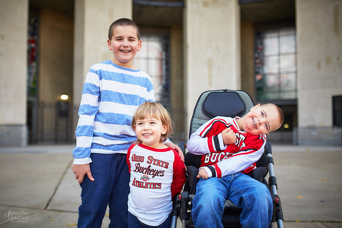 The C Family: Fall Portrait Session in Columbus, Ohio