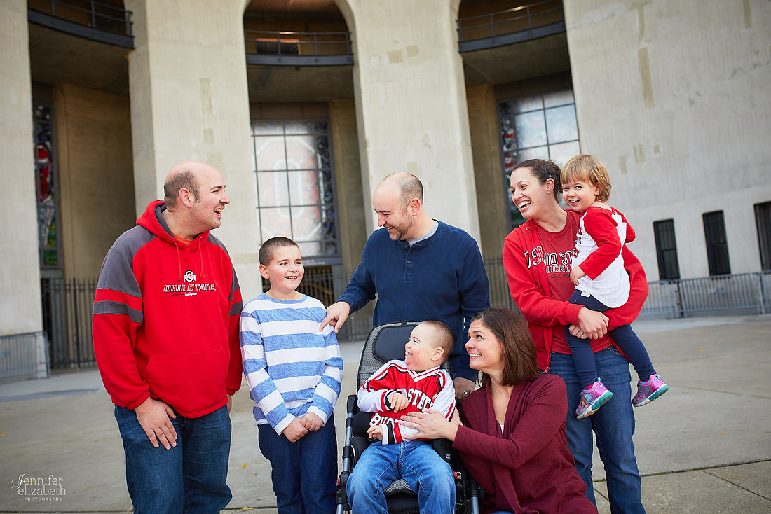 The C Family: Fall Portrait Session in Columbus, Ohio
