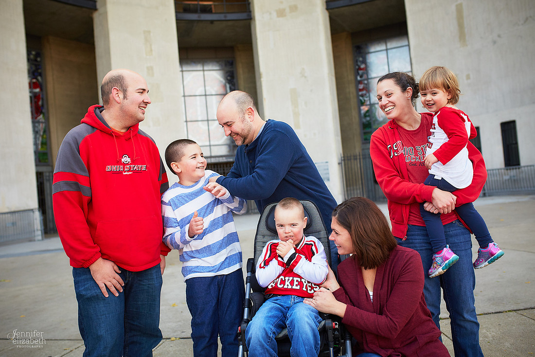 The C Family: Fall Portrait Session in Columbus, Ohio