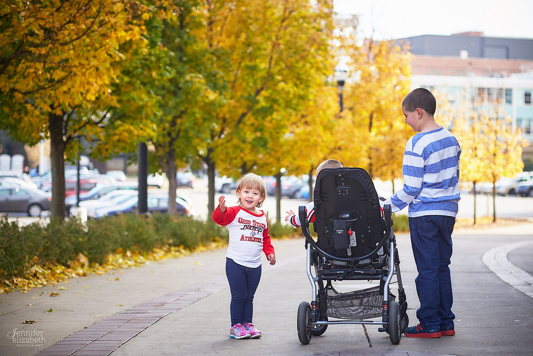 The C Family: Fall Portrait Session in Columbus, Ohio