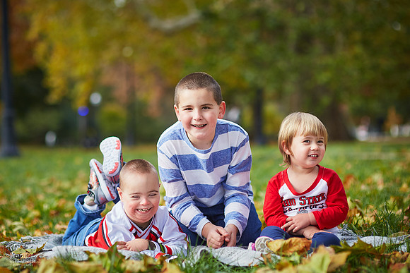 The C Family: Fall Portrait Session in Columbus, Ohio