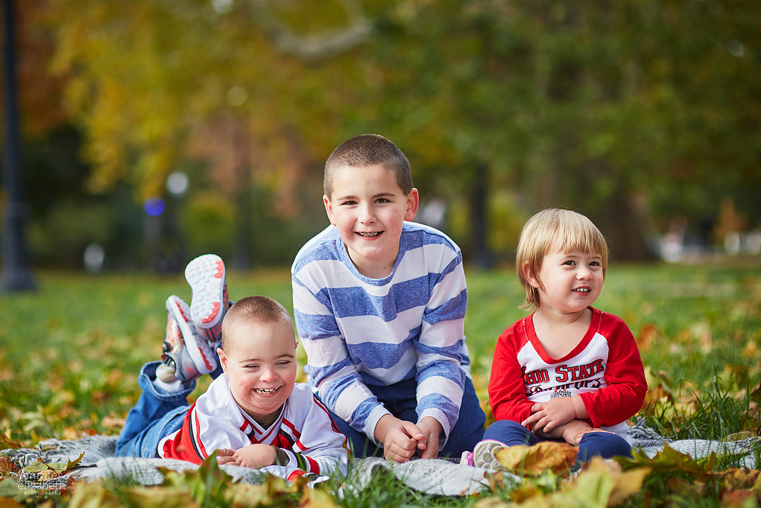 The C Family: Fall Portrait Session in Columbus, Ohio