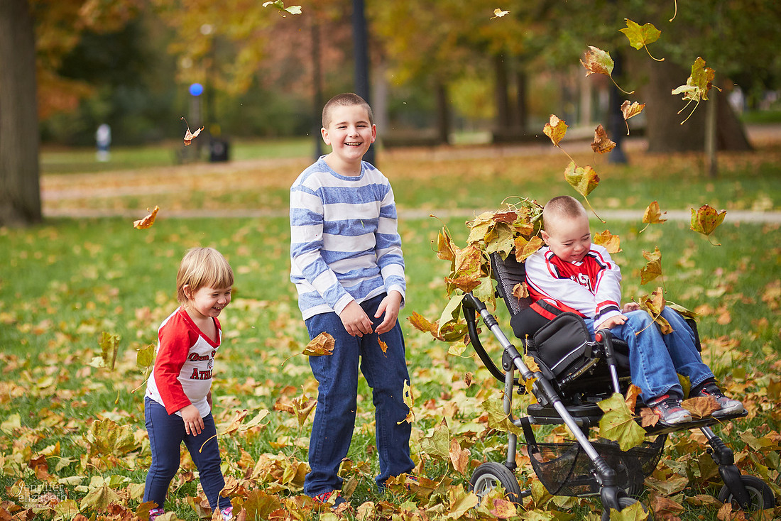 The C Family: Fall Portrait Session in Columbus, Ohio