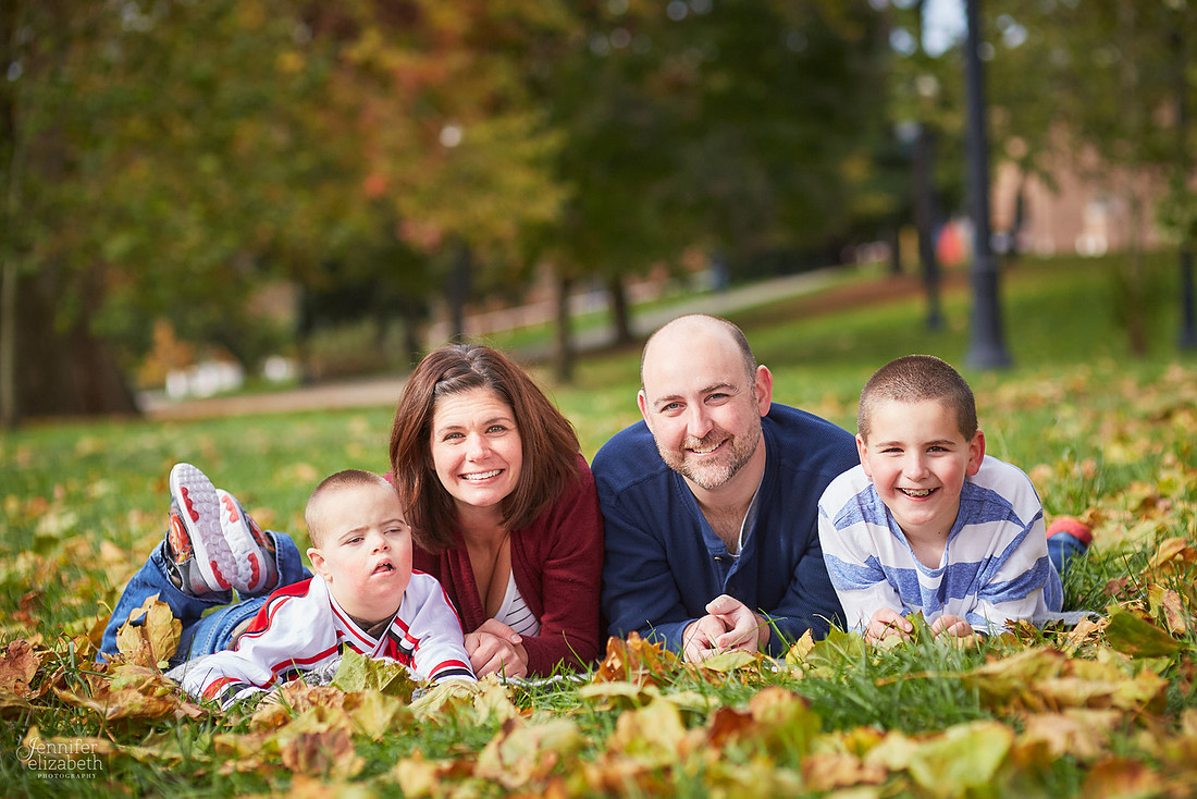 The C Family: Fall Portrait Session in Columbus, Ohio