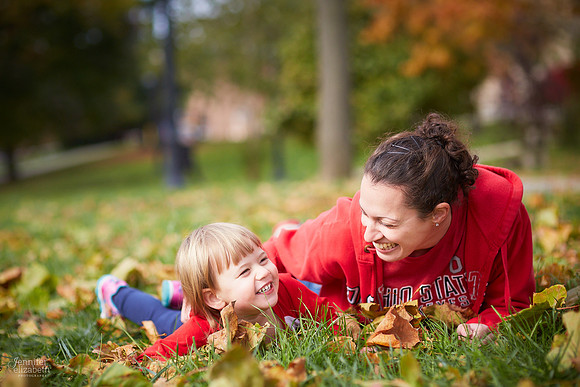 The C Family: Fall Portrait Session in Columbus, Ohio