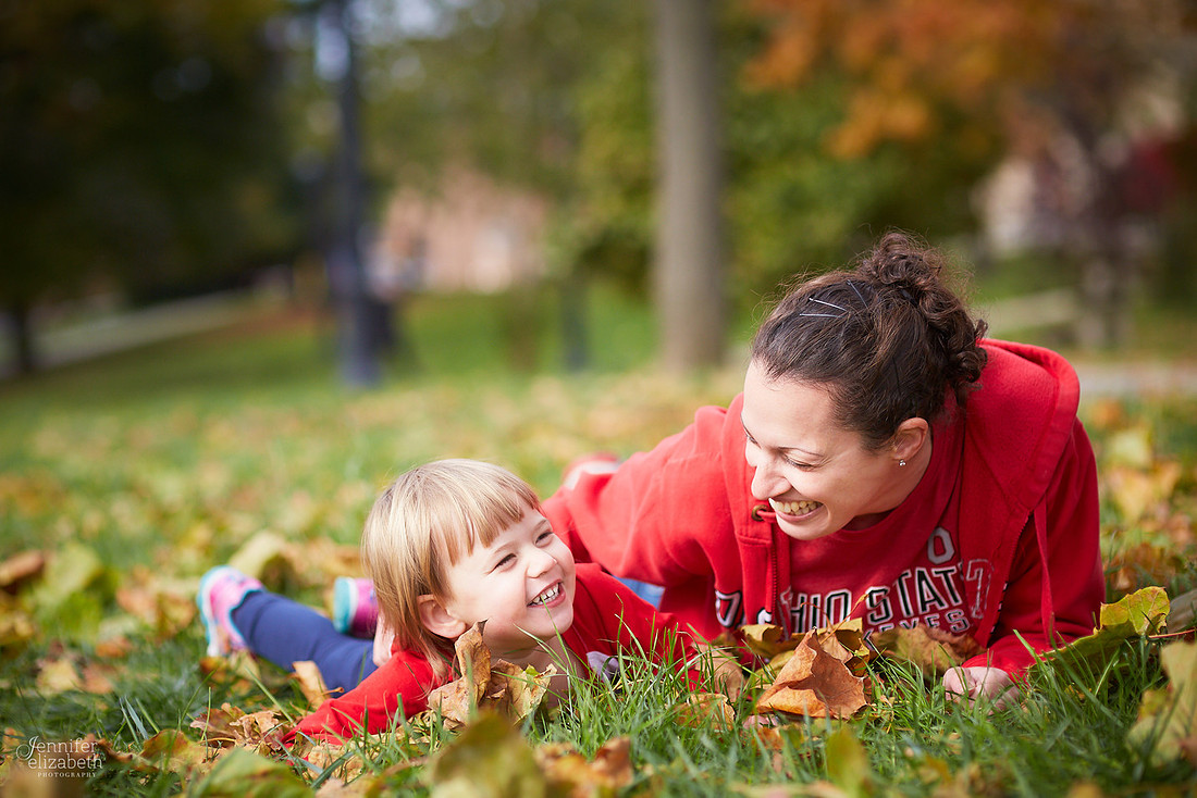 The C Family: Fall Portrait Session in Columbus, Ohio