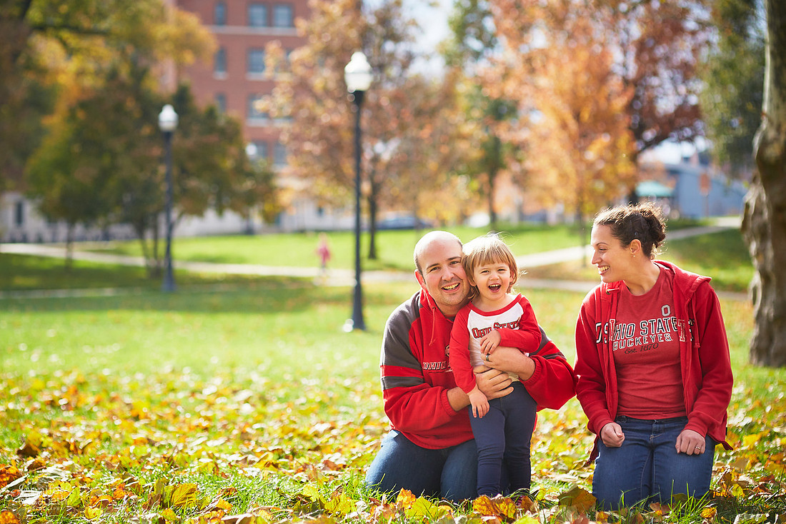 The C Family: Fall Portrait Session in Columbus, Ohio