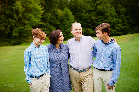 The I Family: Portrait Session at Signature of Solon near Cleveland