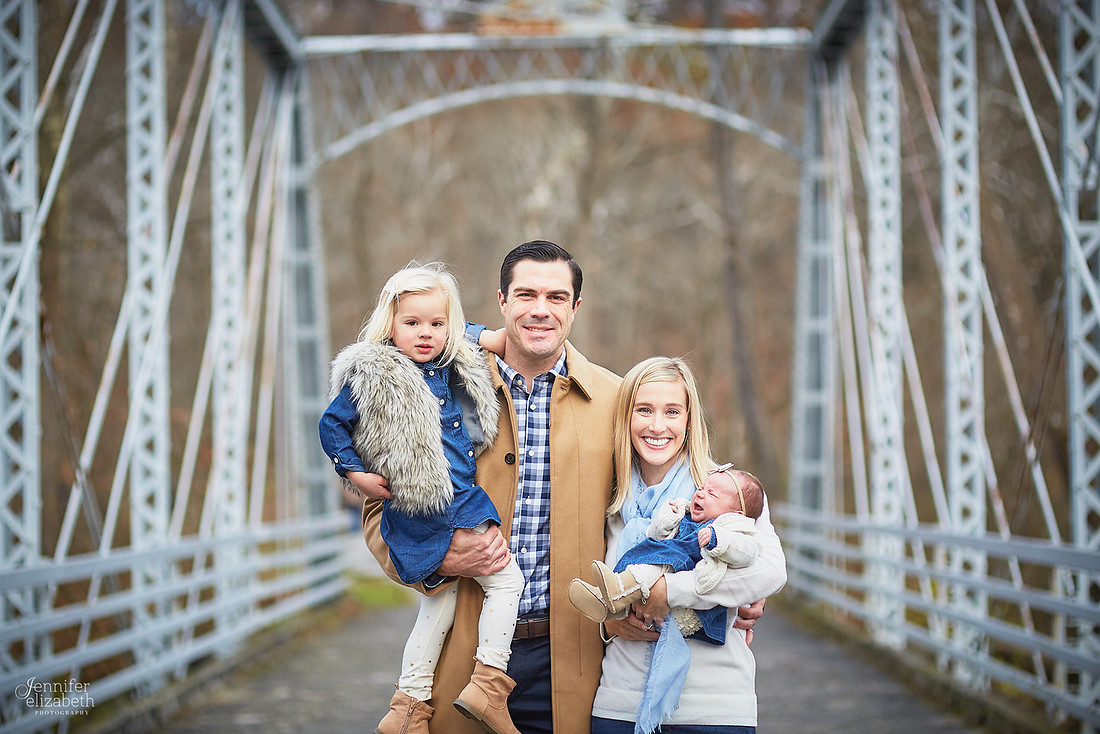 The R Family's Portrait Session in the Brecksville Reservation