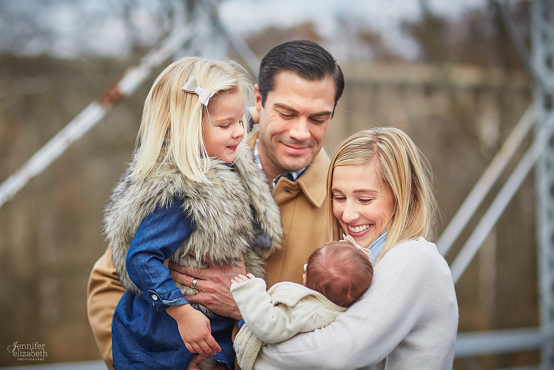 The R Family's Portrait Session in the Brecksville Reservation