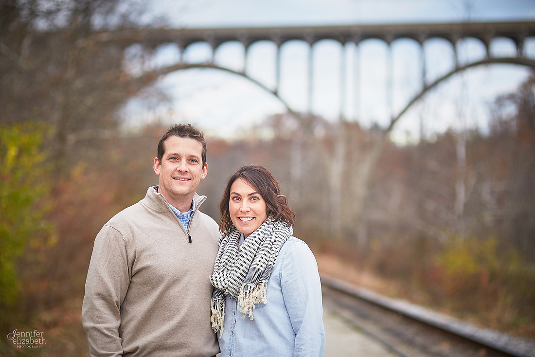 The R Family's Portrait Session in the Brecksville Reservation