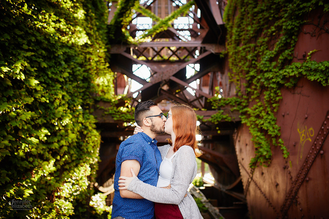 Katie & Sam: Engagement Session in The Flats