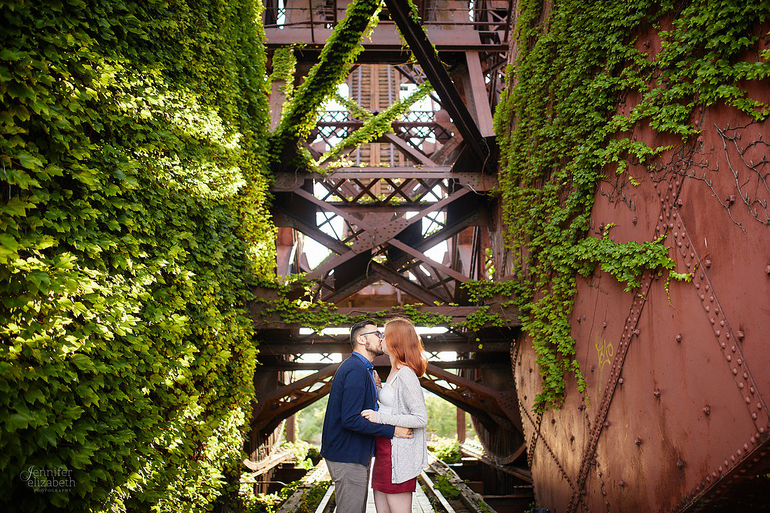 Katie & Sam: Engagement Session in The Flats