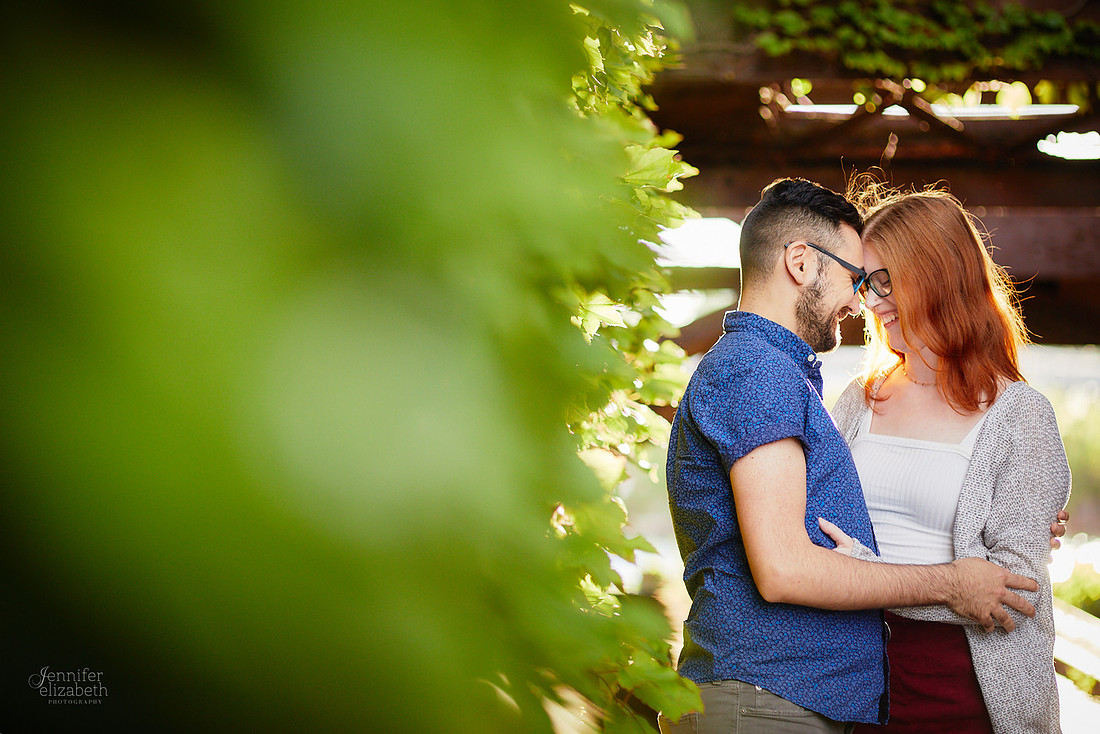 Katie & Sam: Engagement Session in The Flats