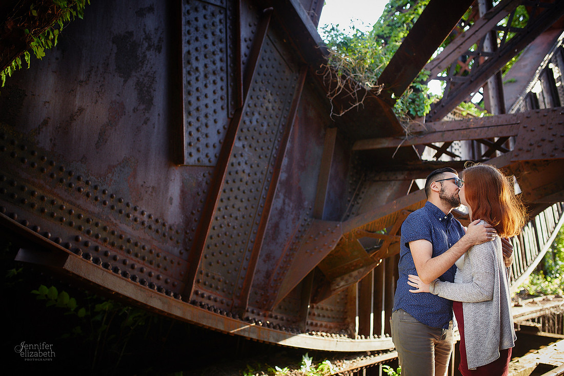 Katie & Sam: Engagement Session in The Flats