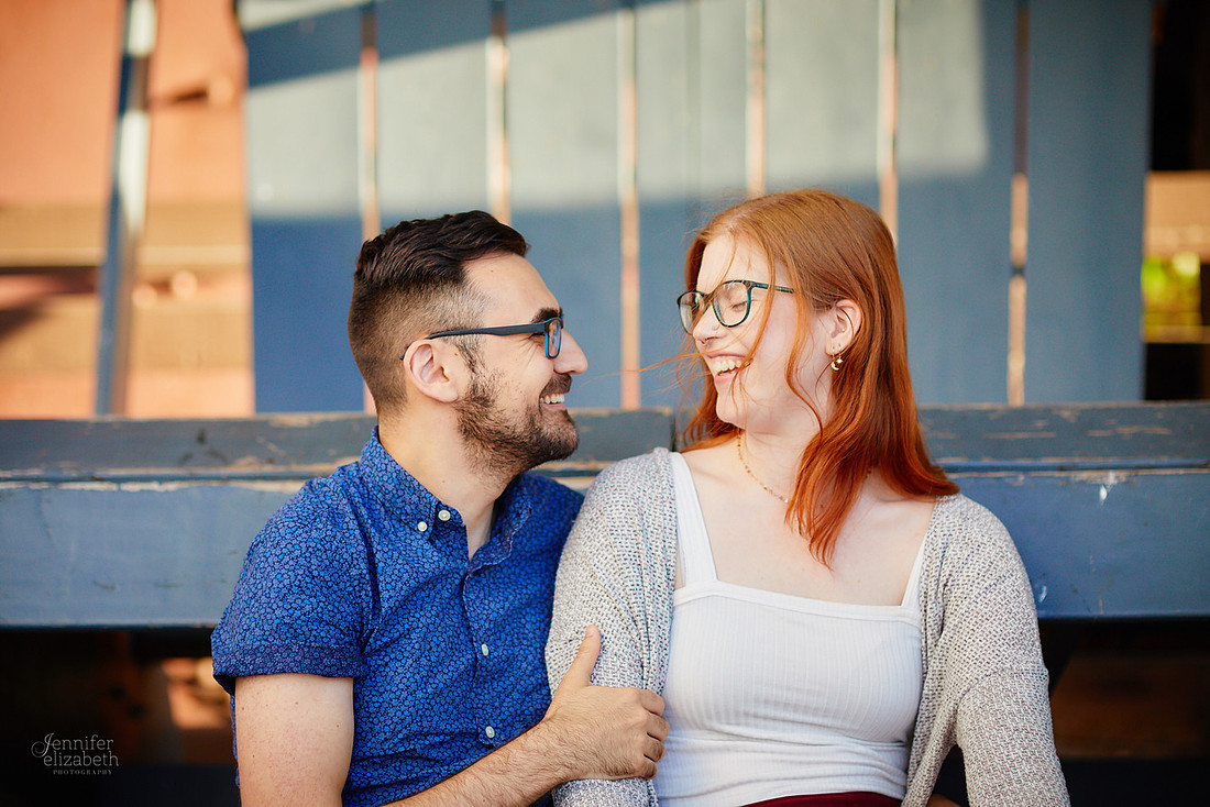 Katie & Sam: Engagement Session in The Flats