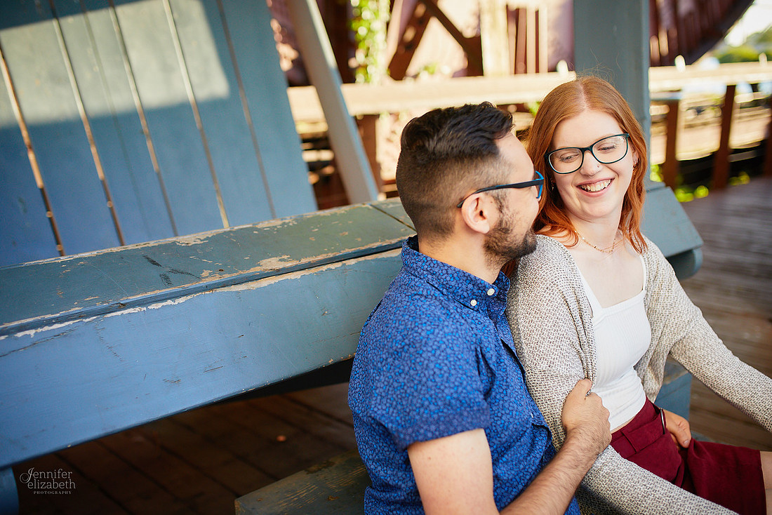Katie & Sam: Engagement Session in The Flats