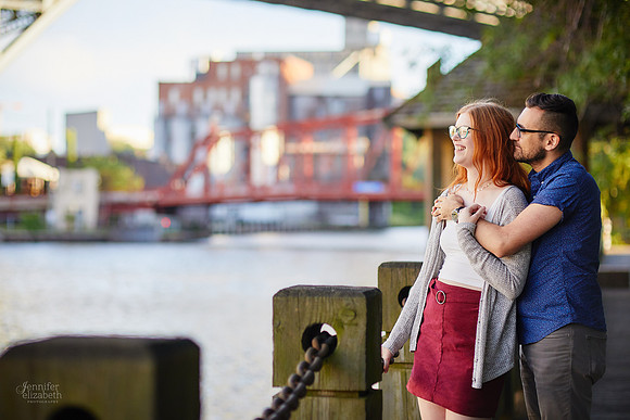 Katie & Sam: Engagement Session in The Flats