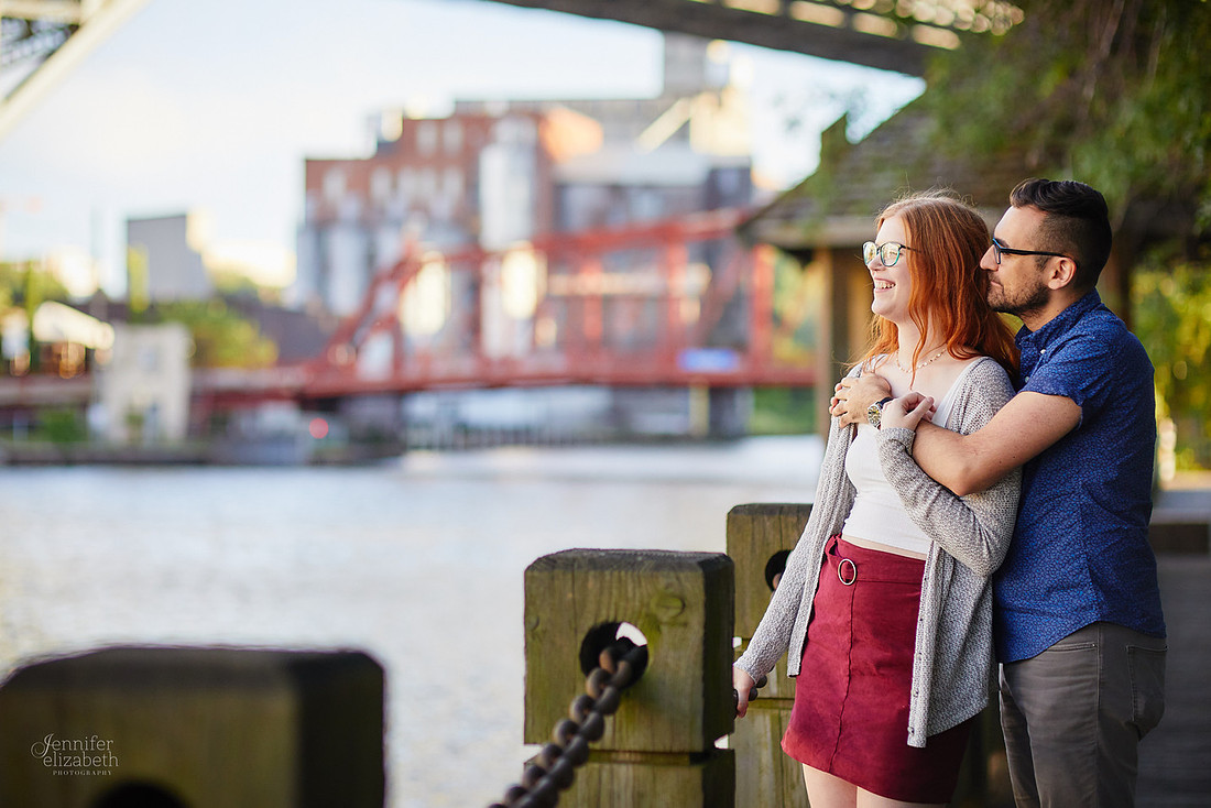 Katie & Sam: Engagement Session in The Flats