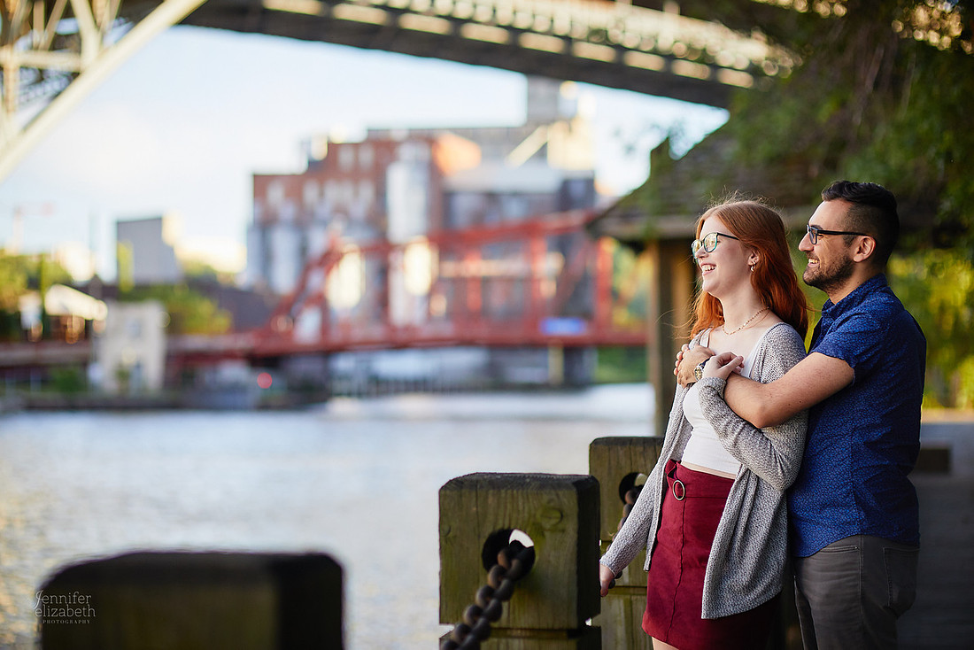Katie & Sam: Engagement Session in The Flats