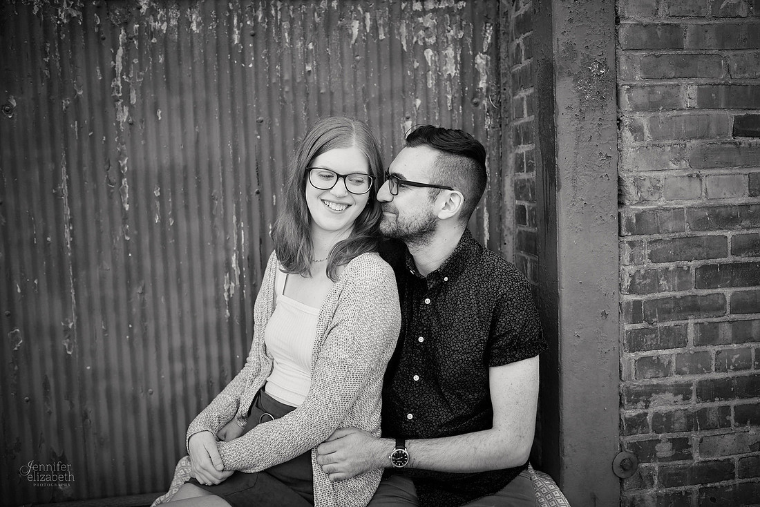 Katie & Sam: Engagement Session in The Flats
