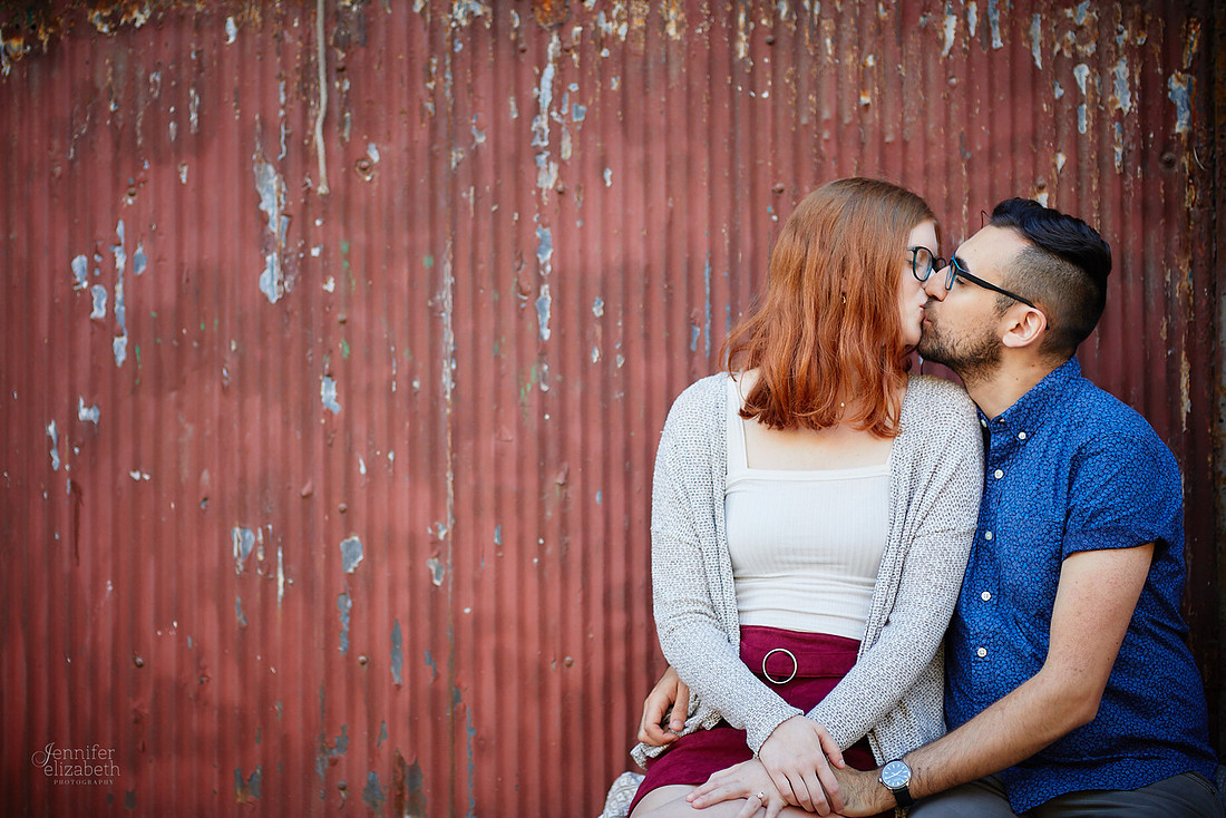 Katie & Sam: Engagement Session in The Flats