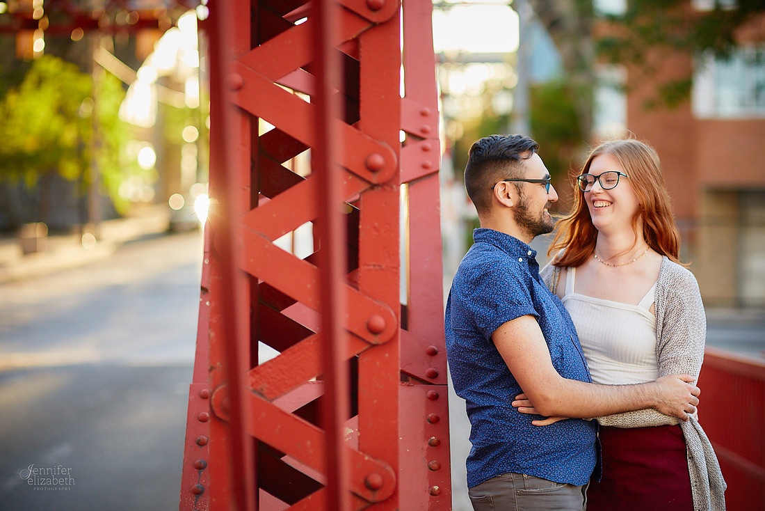 Katie & Sam: Engagement Session in The Flats