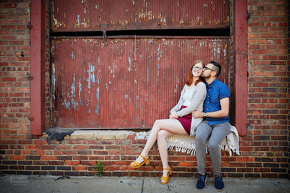 Katie & Sam: Engagement Session in The Flats