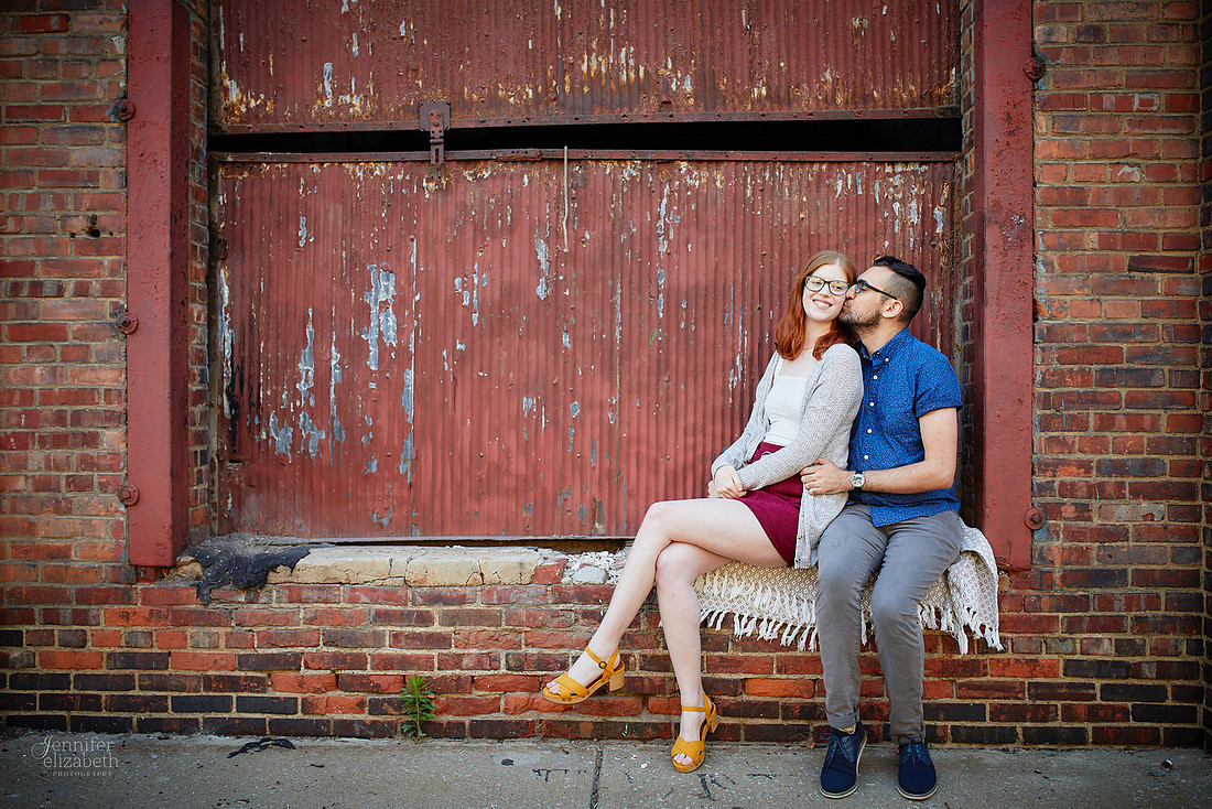 Katie & Sam: Engagement Session in The Flats