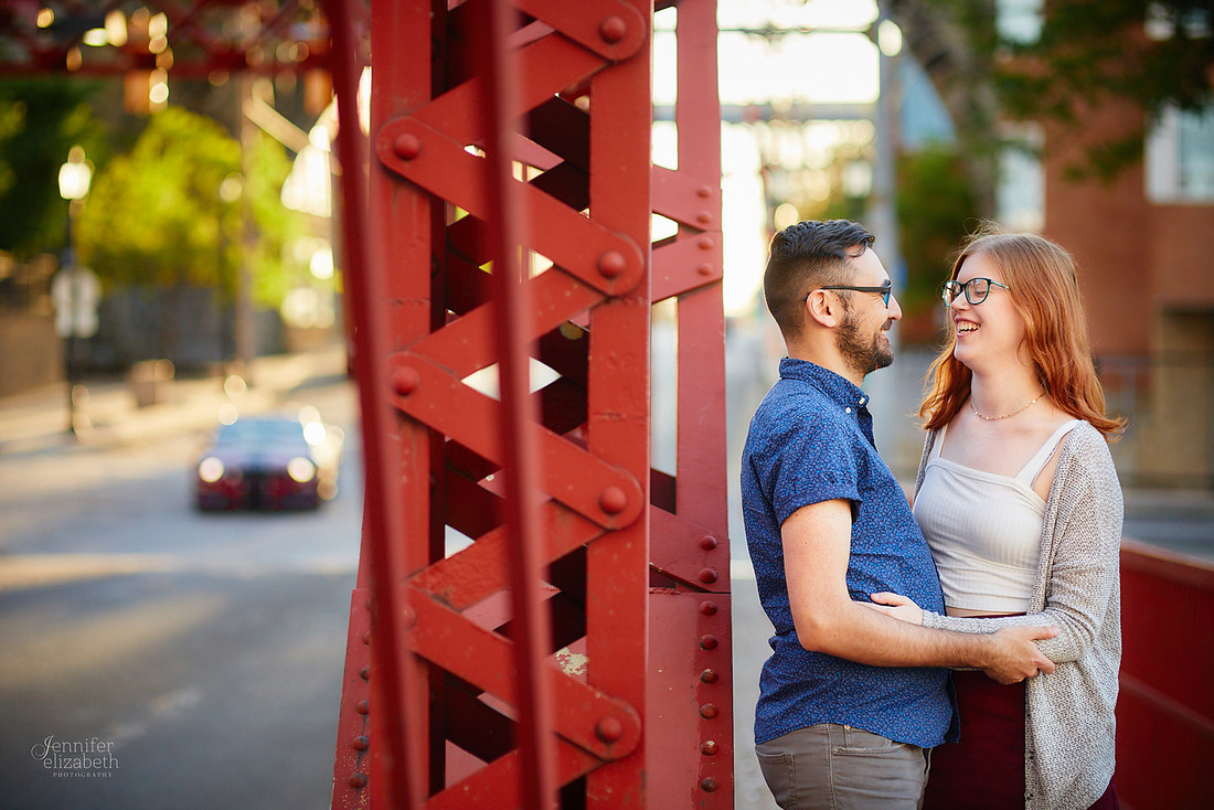 Katie & Sam: Engagement Session in The Flats