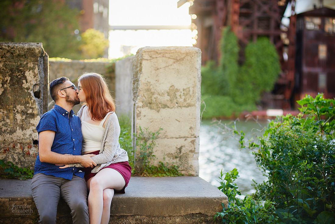 Katie & Sam: Engagement Session in The Flats