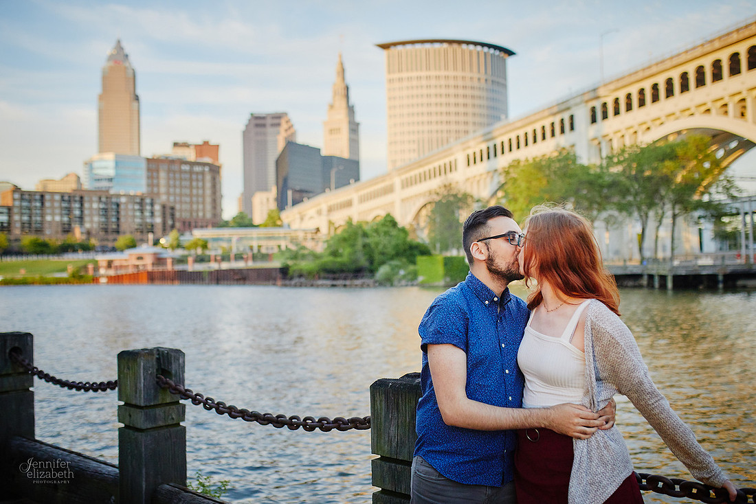 Katie & Sam: Engagement Session in The Flats