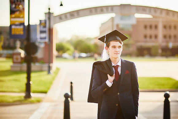 Jameson: Graduation Senior Portrait Session at Kent State University
