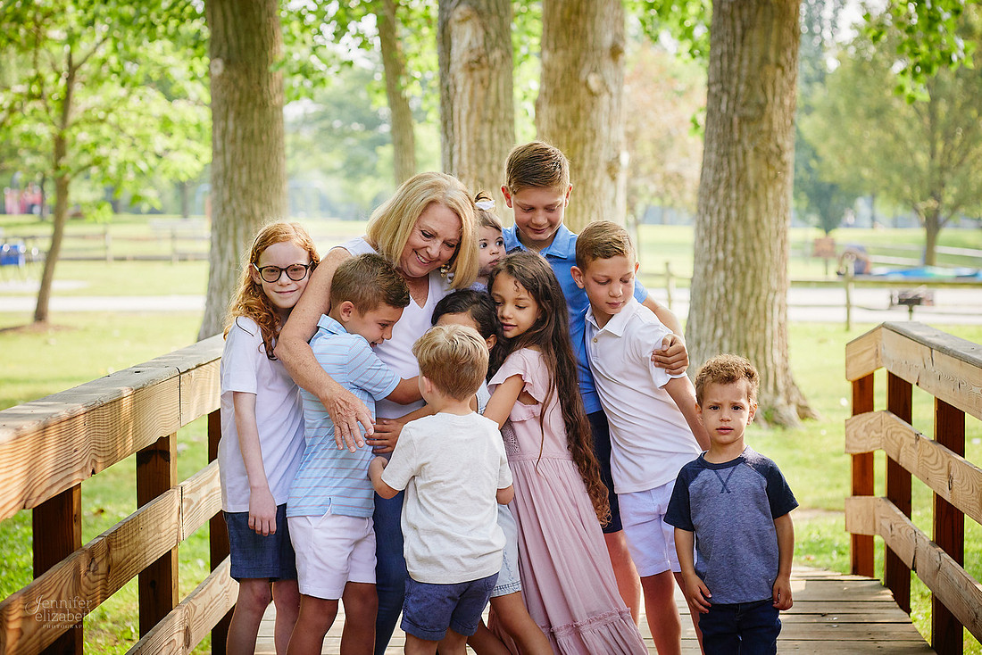 The S Family: Portrait Session at Hudson Springs Park