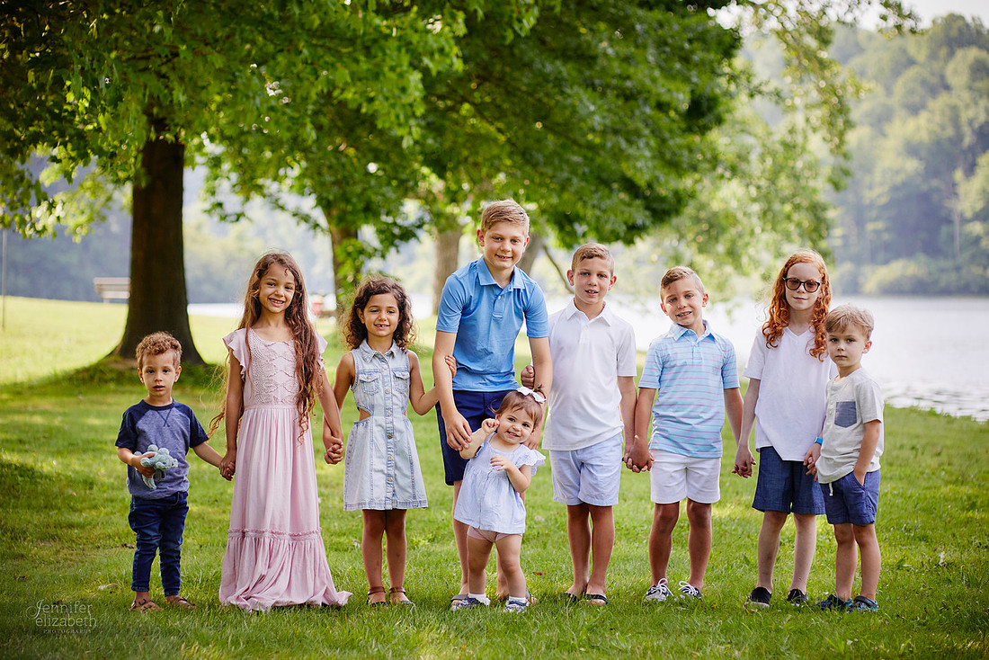 The S Family: Portrait Session at Hudson Springs Park
