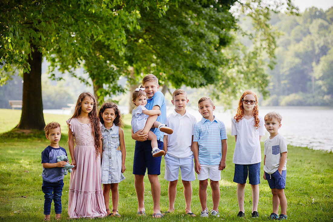 The S Family: Portrait Session at Hudson Springs Park