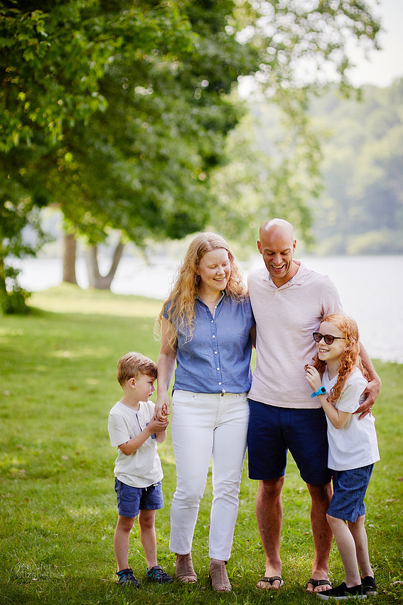The S Family: Portrait Session at Hudson Springs Park