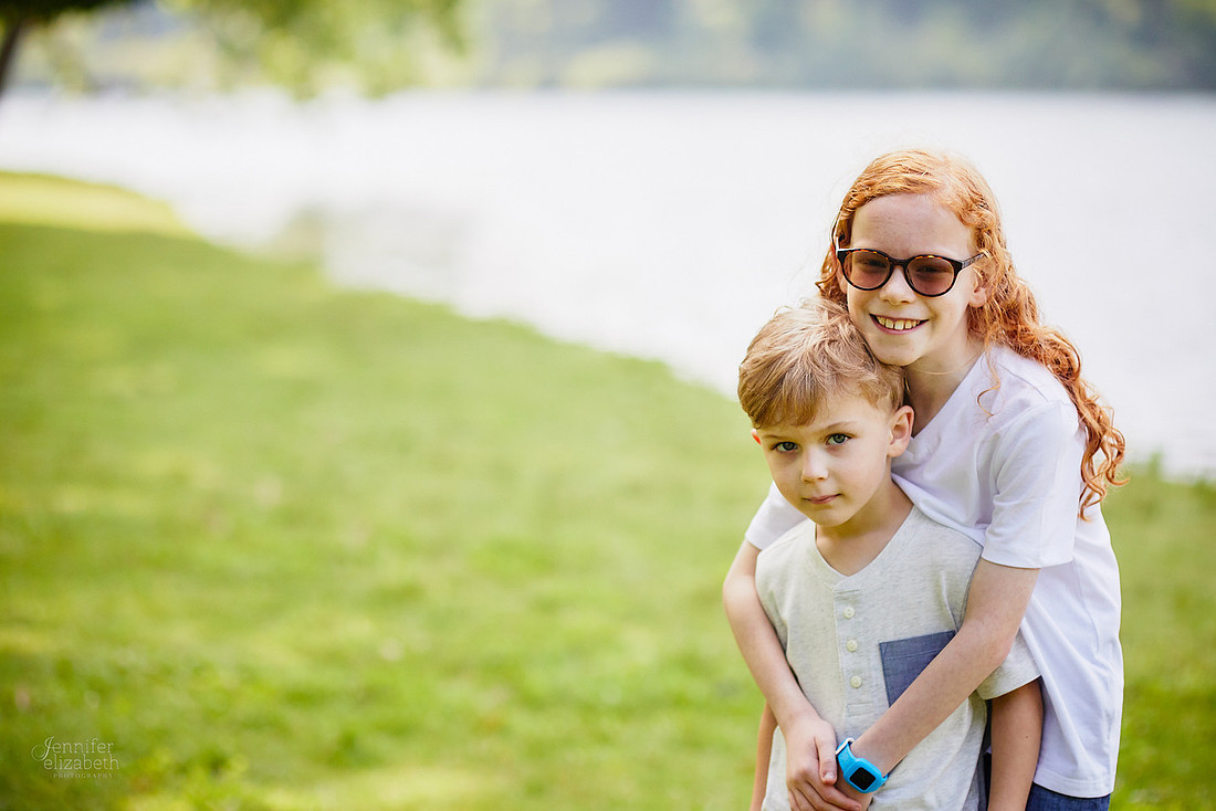 The S Family: Portrait Session at Hudson Springs Park