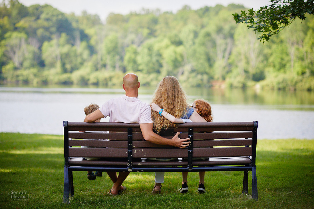 The S Family: Portrait Session at Hudson Springs Park
