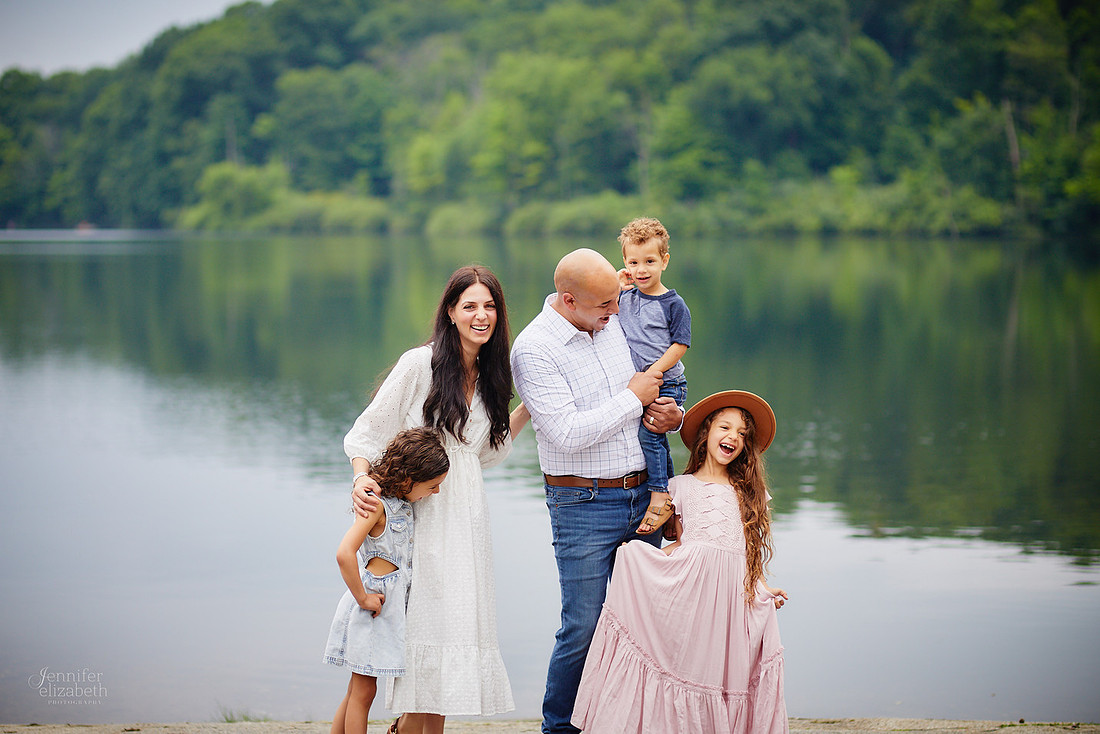 The S Family: Portrait Session at Hudson Springs Park