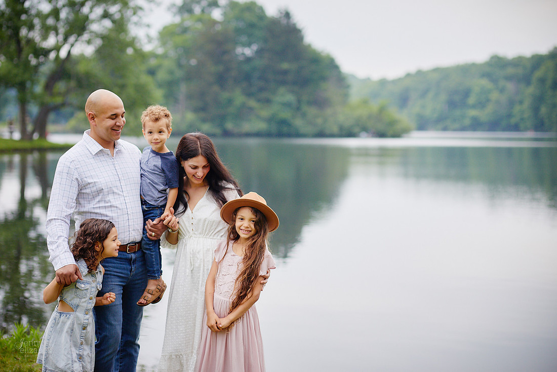 The S Family: Portrait Session at Hudson Springs Park