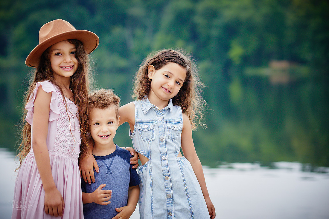 The S Family: Portrait Session at Hudson Springs Park