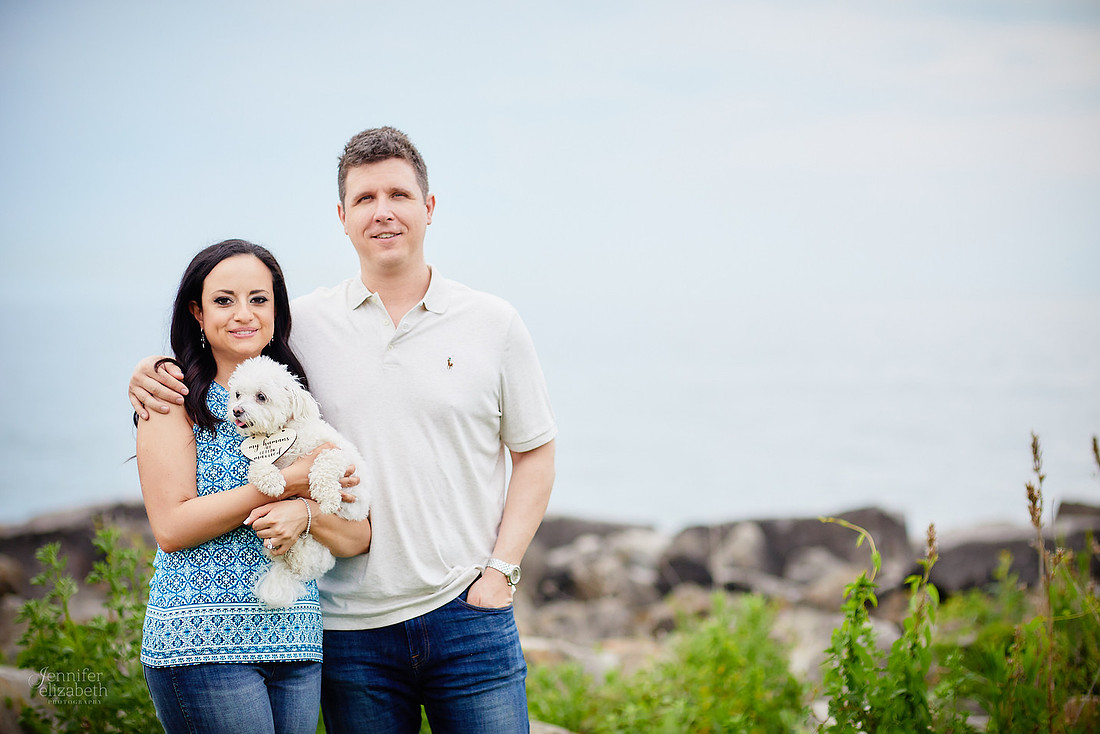 Sophia & Brian: Engagement Session in Downtown Cleveland and Edgewater Beach