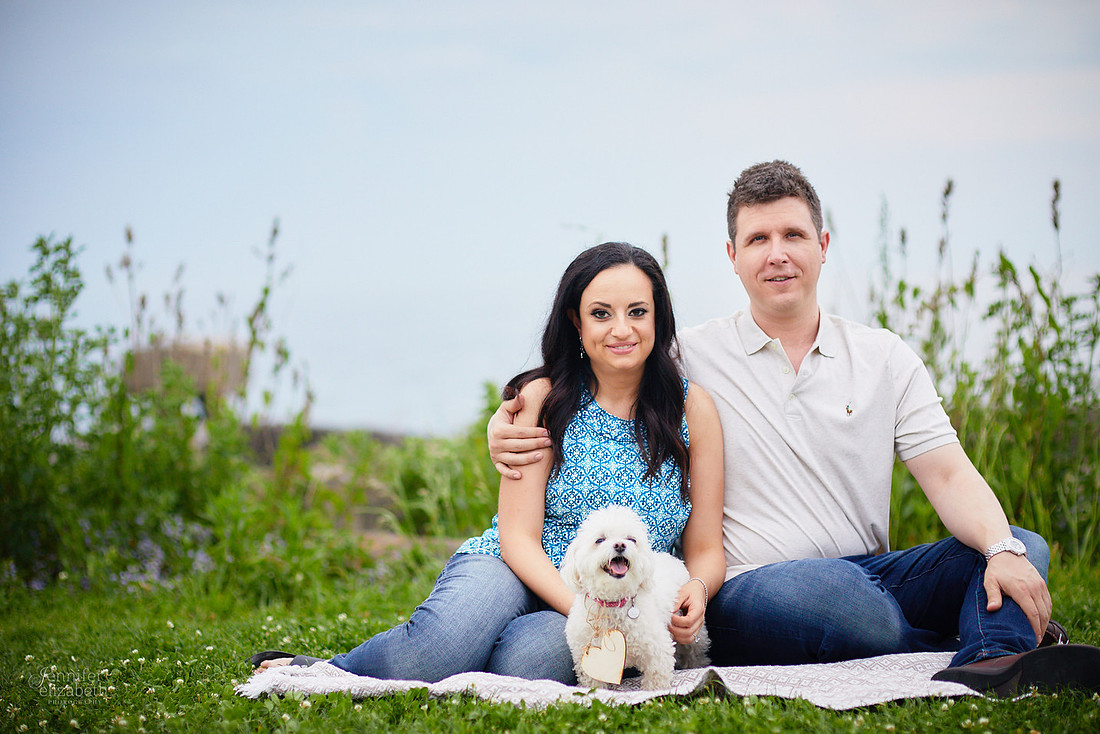 Sophia & Brian: Engagement Session in Downtown Cleveland and Edgewater Beach
