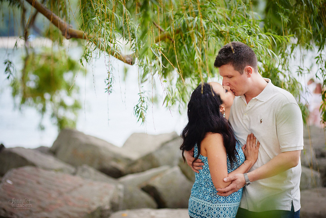 Sophia & Brian: Engagement Session in Downtown Cleveland and Edgewater Beach