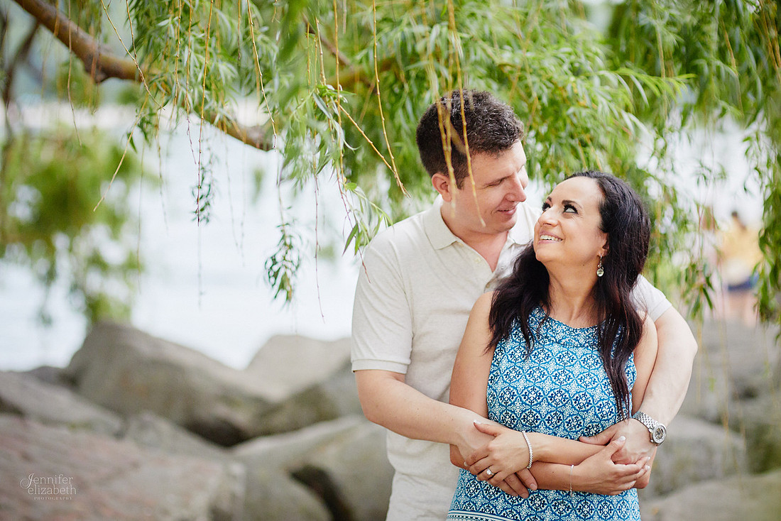 Sophia & Brian: Engagement Session in Downtown Cleveland and Edgewater Beach