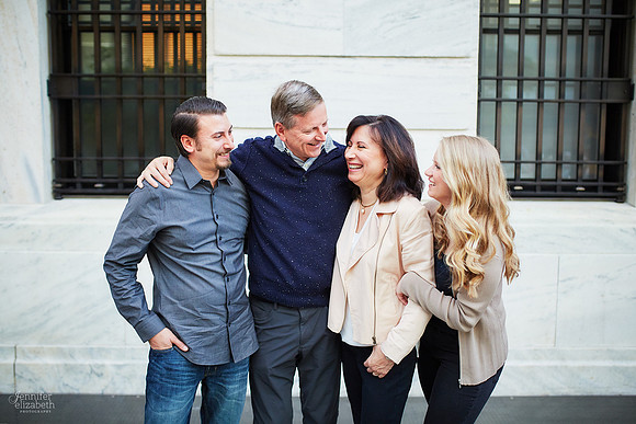 The R Family: Portrait Session at the Cleveland Museum of Art