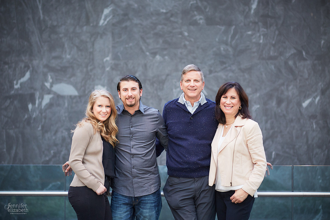 The R Family: Portrait Session at the Cleveland Museum of Art